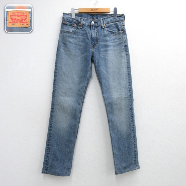 古着通販 W32☆古着 Levi's リーバイス パンツ メンズ ジーンズ ヒゲ