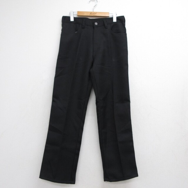 ラングラー パンツ ランチャー ブラック 実寸W30 | 古着