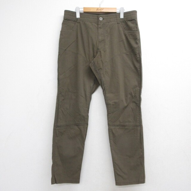 KUHL パンツ カーキ 実寸W36 | 古着
