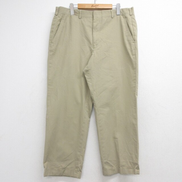 ブルックスブラザーズ 90s パンツ ベージュ 実寸W37 | 古着
