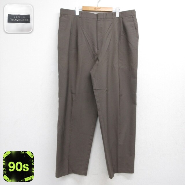 リーバイス 90s パンツ トラベラーズ ブラウン 実寸W40 | 古着