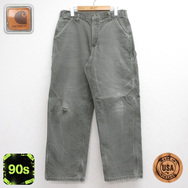 古着通販 W32☆古着 カーハート Carhartt パンツ メンズ 90年代 90s