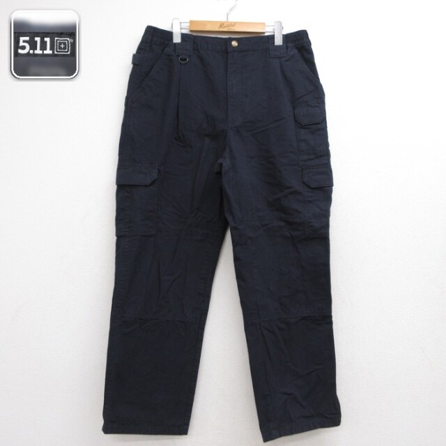 5.11 タクティカルカーゴパンツ ネイビー 実寸W35 | 古着
