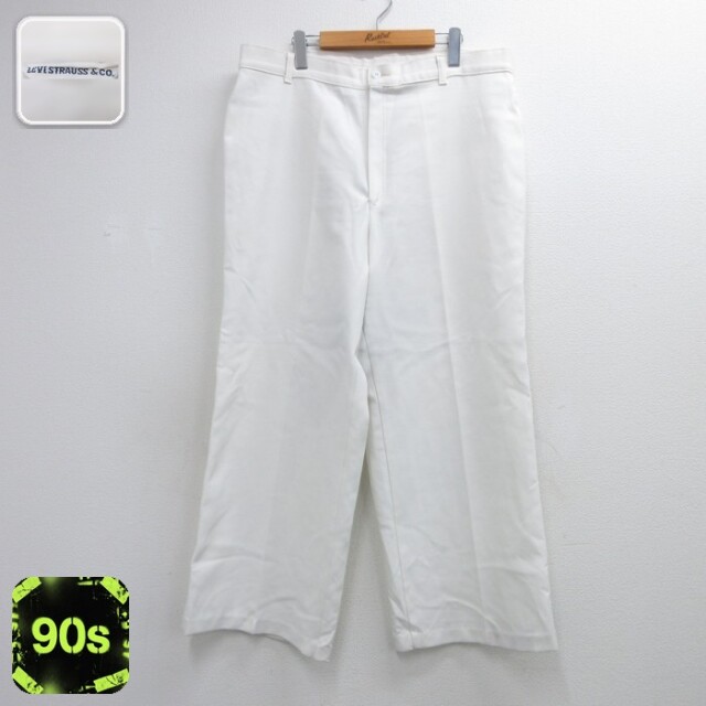 リーバイス 90s パンツ ホワイト 実寸W38 | 古着