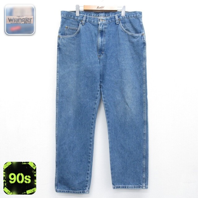 ラングラー 00s ジーンズ YKKジップ ネイビー 実寸W38 | 古着