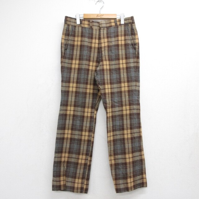 CORBIN 70s パンツ タロン チェック メンズW34相当 | 古着
