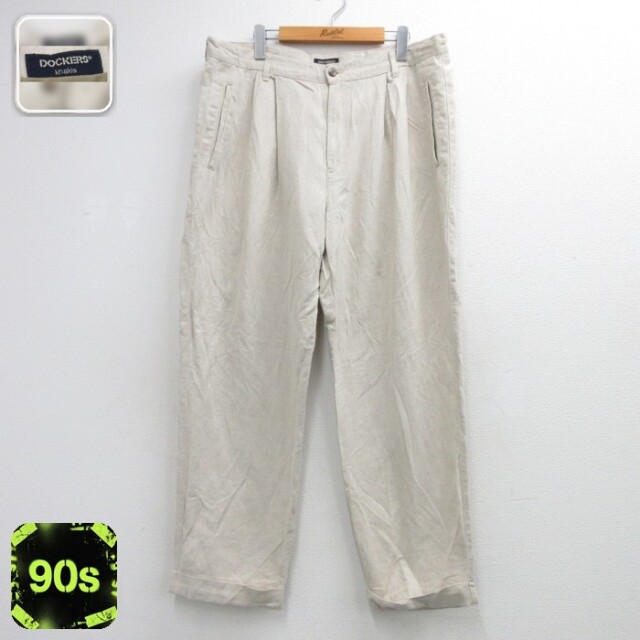 古着通販 W34☆古着 DOCKERS ドッカーズ パンツ メンズ 90年代 90s