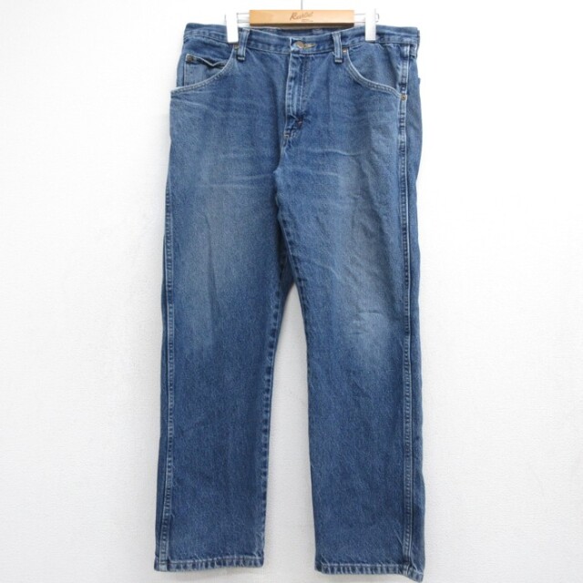 古着通販 W36☆古着 ラングラー Wrangler パンツ メンズ ジーンズ ヒゲ