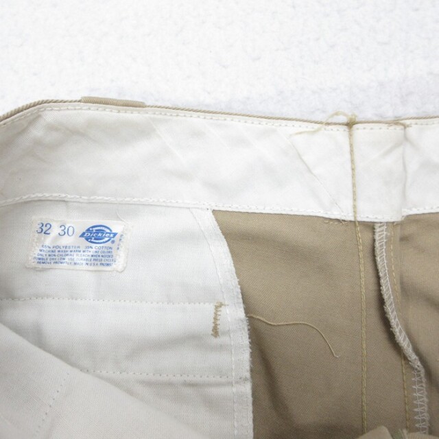 チビタグ 80s Dickies チノパン ベージュ 古着通販 W32☆古着 ディッキーズ Dickies パンツ メンズ 80年代 80s