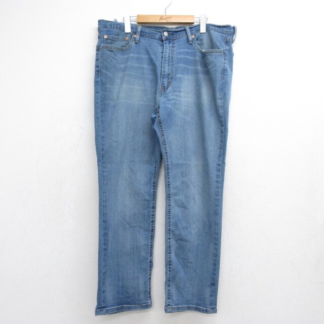 古着通販 W38☆古着 Levi's リーバイス パンツ メンズ ジーンズ ヒゲ