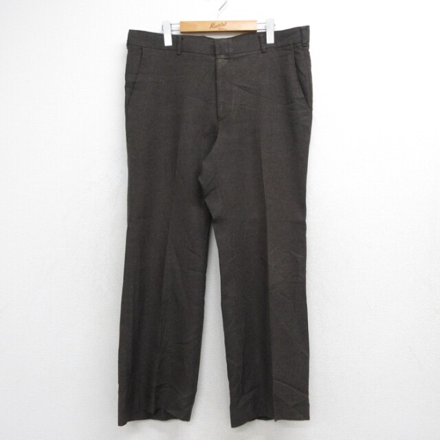 W38★古着 Levi's リーバイス パンツ メンズ 80年代 80s タロン アクションスラックス ブーツカット ブラウン 霜降り【spe】 26sep25