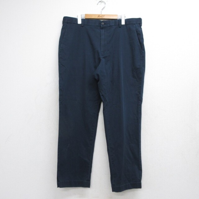 古着通販 W38☆古着 CINTAS パンツ メンズ ワーク ツータック