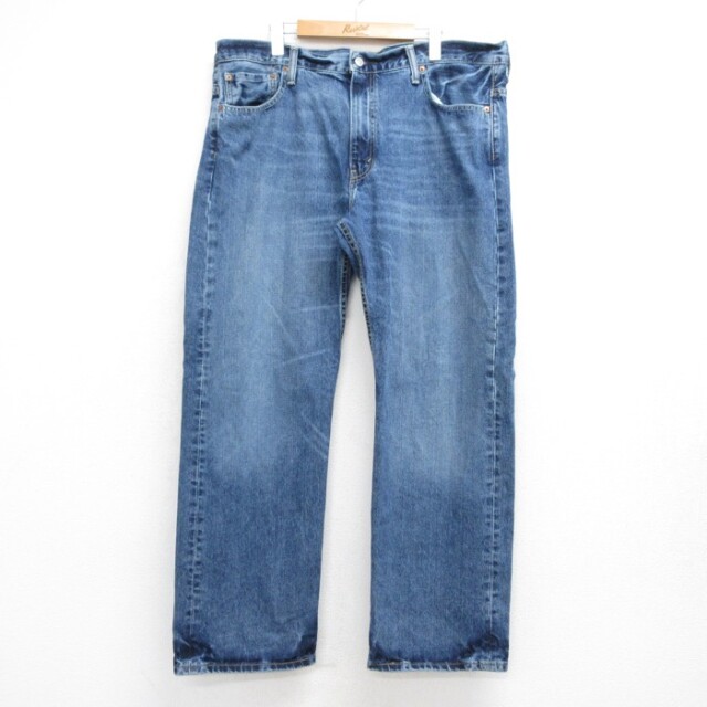 古着通販 W39☆古着 Levi's リーバイス パンツ メンズ ジーンズ ヒゲ
