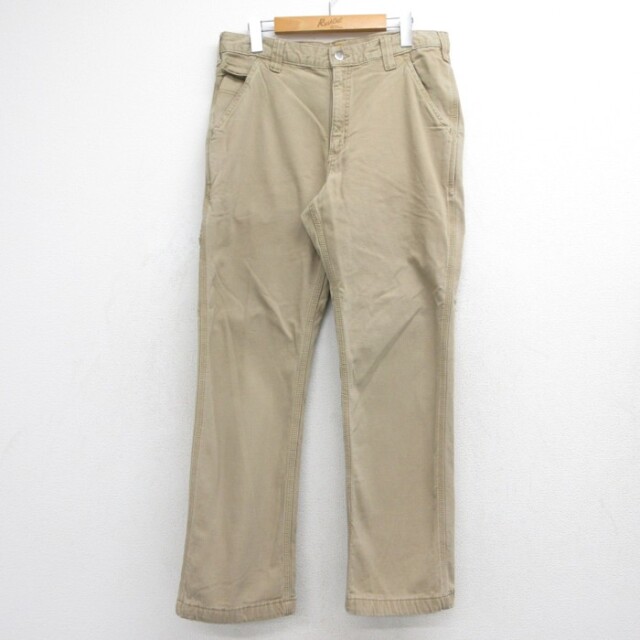古着通販 W34☆古着 カーハート Carhartt パンツ メンズ ダック生地