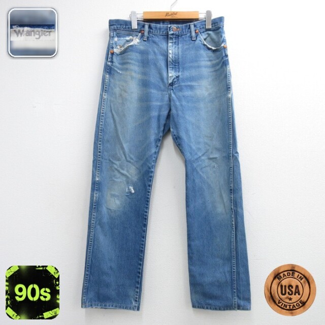 古着通販 W38☆古着 リーバイス Levis 569 ジーンズ メンズ ヒゲ