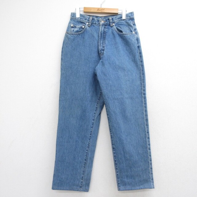 W29★古着 ラルフローレン Ralph Lauren ブランド パンツ メンズ 90年代 90s ジーンズ 5ポケット コットン USA製 ネイビー デニム【spe】 26oct08