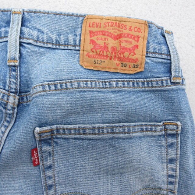 古着通販 W30☆古着 Levi's リーバイス パンツ メンズ ジーンズ ヒゲ