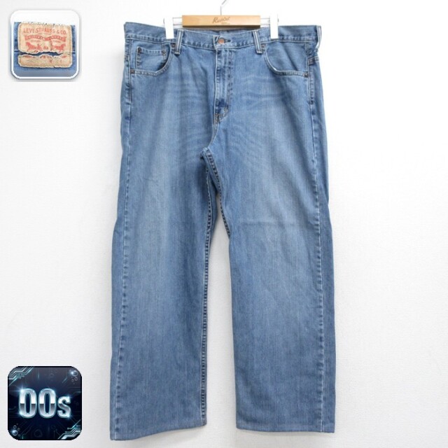 古着通販 W38☆古着 リーバイス Levis 569 ジーンズ メンズ ヒゲ