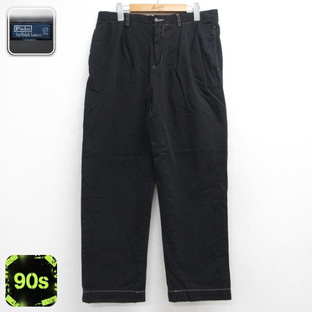 古着通販 W36☆古着 パンツ メンズ 90年代 90s スラックス ウール