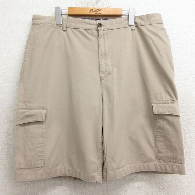 チャップス W39 ショートカーゴパンツ ダック地 ベージュ | 古着