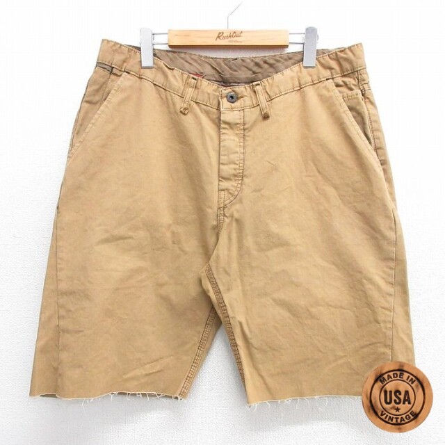 ショートパンツ ベージュ W36 | 古着