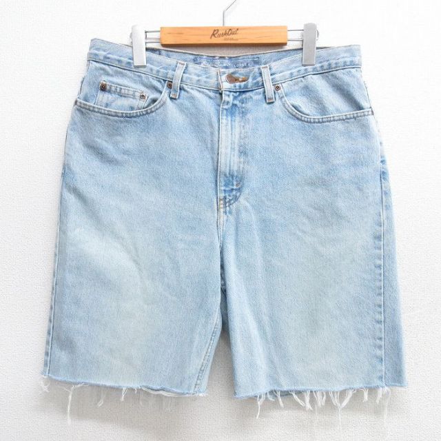 【50%OFF】エディーバウアー ショートパンツ ネイビー W36 | 古着