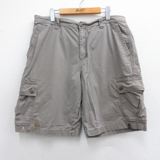 W38 ショートカーゴパンツ グレー | 古着