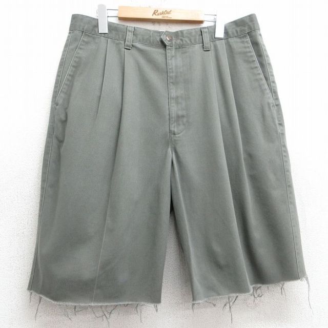 ドッカーズ ショートチノパンツ グリーン W35 | 古着