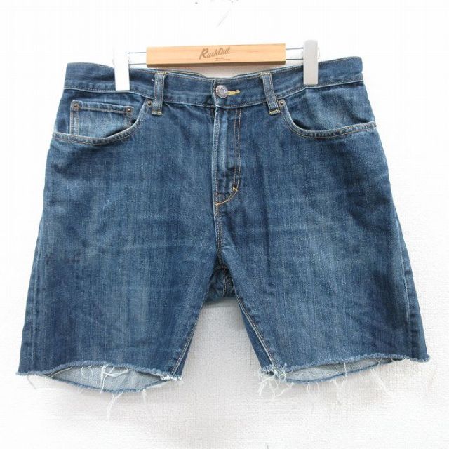 ギャップ ショートパンツ ヒゲ ネイビー W34 | 古着