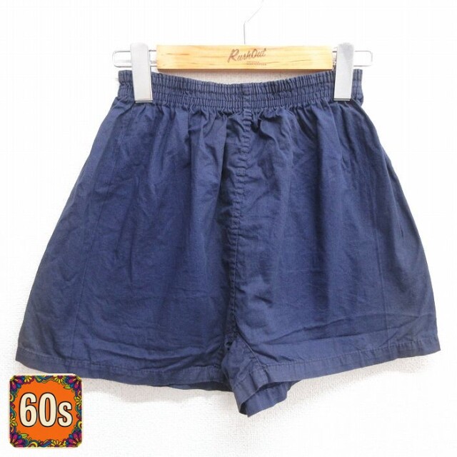 【50%OFF】60s ショートパンツ WEST POINT ネイビー W26 | 古着