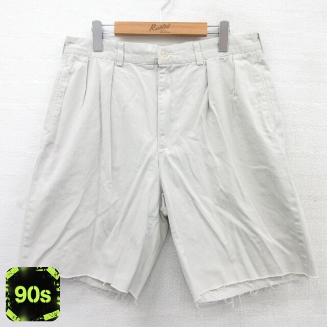 ラルフローレン 90s ショートチノパンツ ANDREW ベージュ W35 | 古着