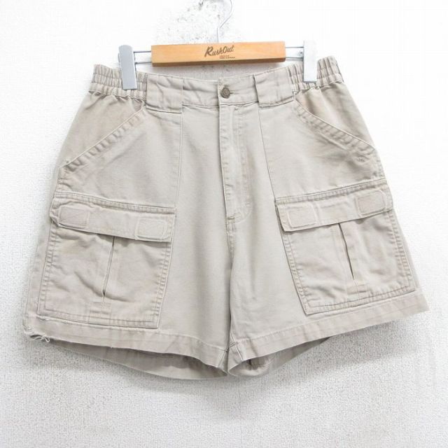 カベラス 00s ショートパンツ ダック地 ベージュ W30 | 古着