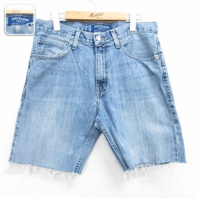 【50%OFF】アリゾナジーンズ ショートパンツ ヒゲ ネイビー W33 | 古着