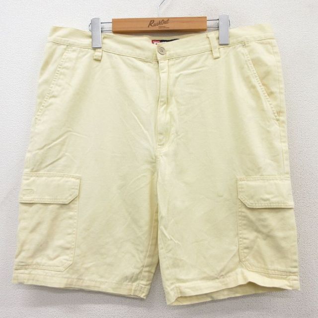 チャップス 90s ショートカーゴパンツ イエロー W36 | 古着