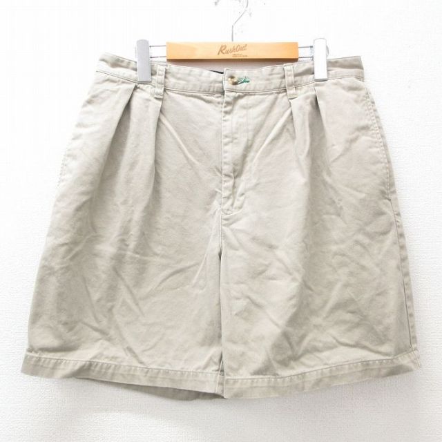 トミーヒルフィガー 90s ショーツ ベージュ W32 | 古着