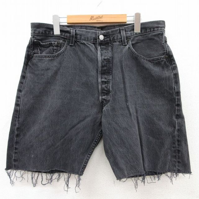 【50%OFF】リーバイス501 00s ショートパンツ ブラック W37 | 古着