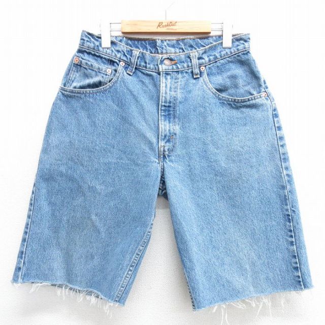 リーバイス560 90s ショートパンツ ネイビー W31 | 古着