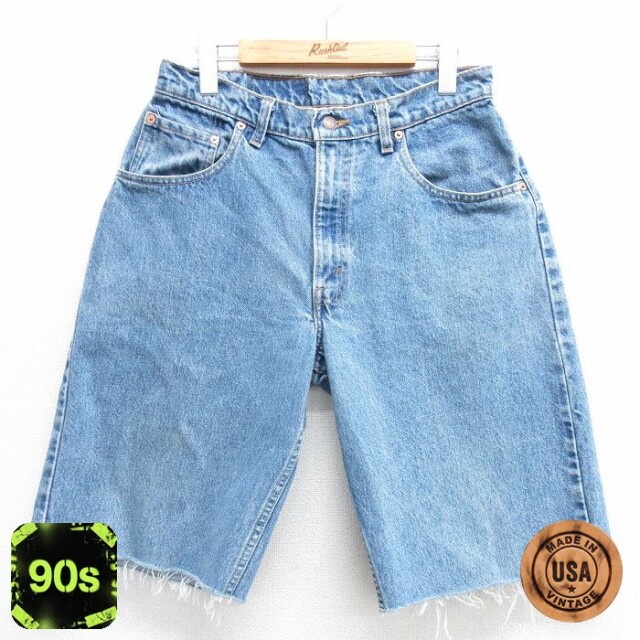 リーバイス560 90s ショートパンツ ネイビー W31 | 古着