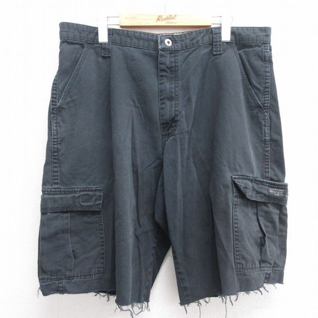 Wrangler ショートカーゴパンツ ブラック W36 | 古着