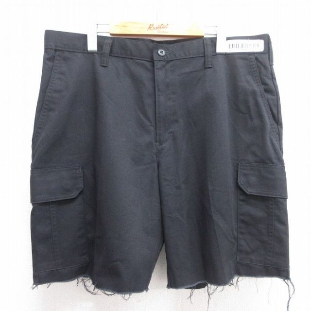 CiNTAS ショートカーゴパンツ ブラック W37 | 古着