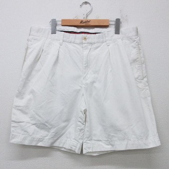 ラルフローレン 90s ショートチノパンツ ホワイト W36 | 古着