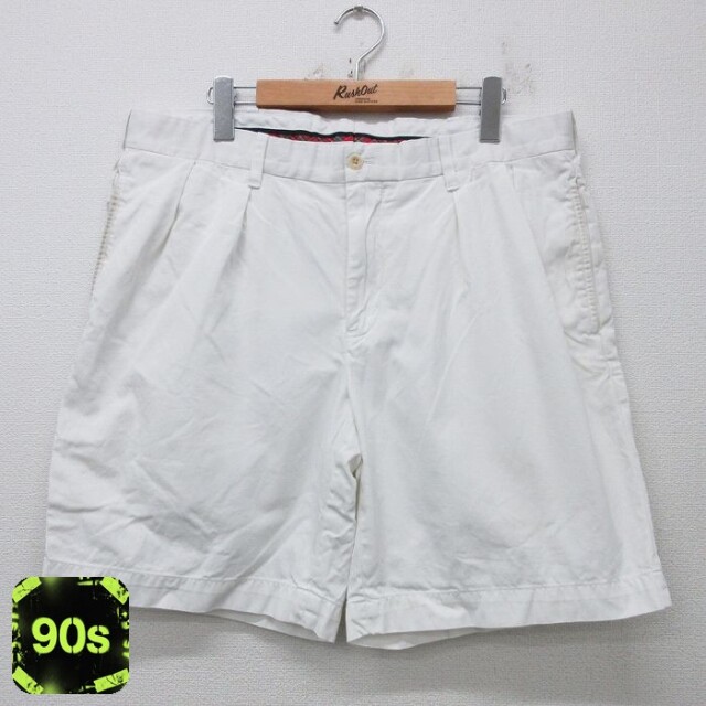ラルフローレン 90s ショートチノパンツ ホワイト W36 | 古着