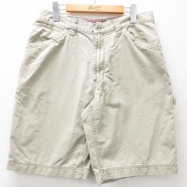 オールドネイビー 00s ショートペインターパンツ ベージュ W33 | 古着