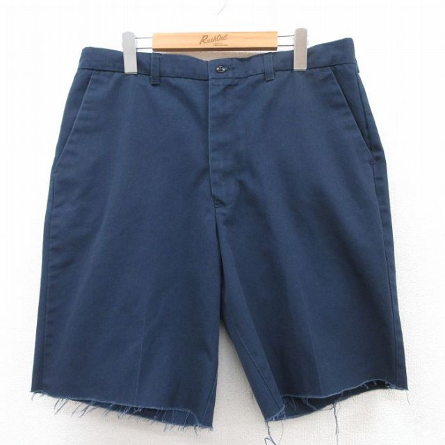 レッドキャップ 90s ショートワークパンツ ネイビー W36 | 古着
