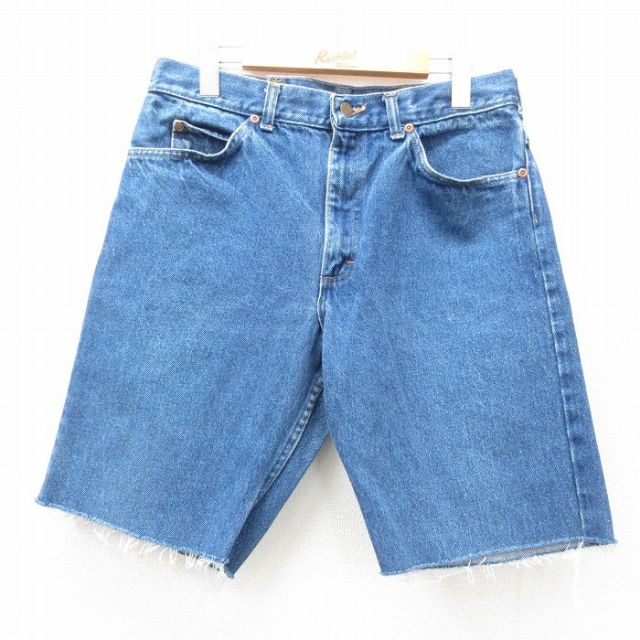 【50%OFF】リー 90s ショートパンツ ネイビー W33 | 古着