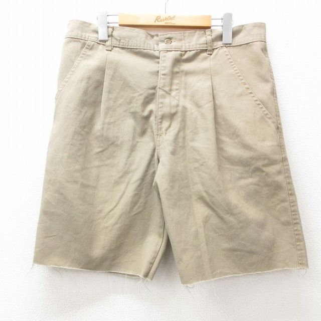 ショートパンツ ベージュ W36 | 古着
