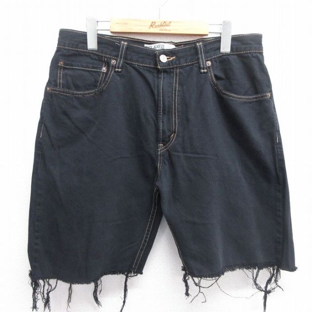 リーバイス559 ショートパンツ ブラック W35 | 古着