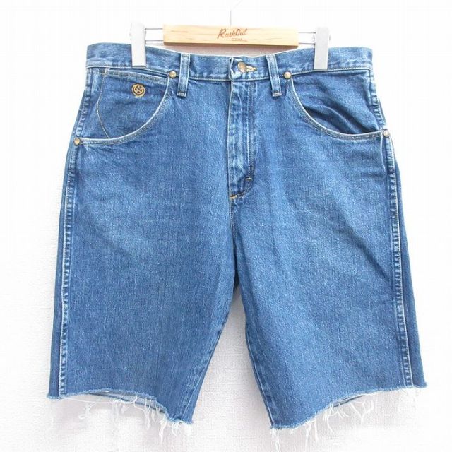【50%OFF】ラングラー ショートパンツ ネイビー W35 | 古着