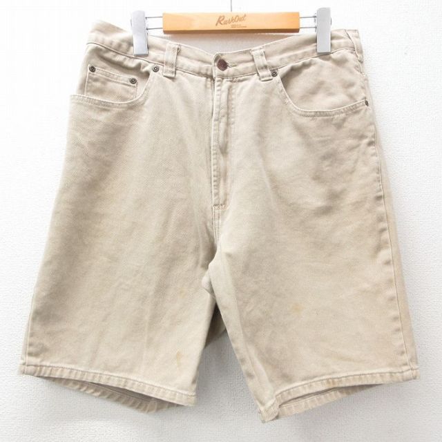 00s ショートパンツ ベージュ W34 | 古着