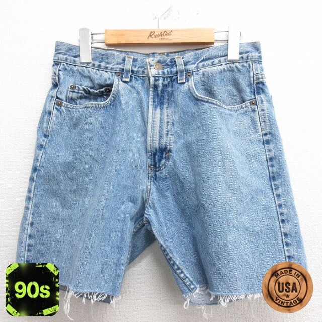 【50%OFF】ギャップ 90s ショートパンツ ネイビー W31 | 古着